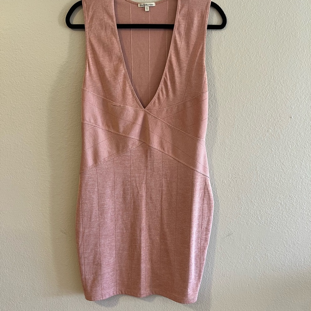 Charlotte Russe Pink Mini Dress